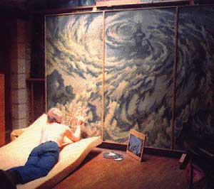 JOHFRA PAINTING THE ADORATION OF PAN